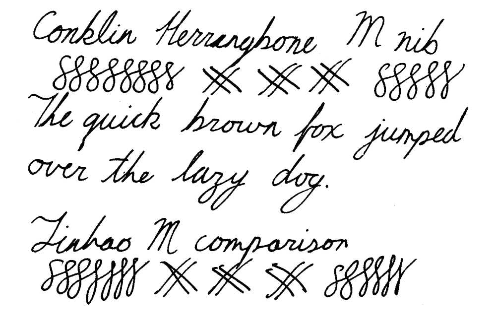 Comparison to Jinhao M