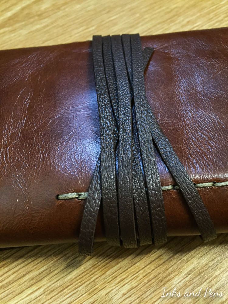 Londo Genuine Leather Pen and Pencil Roll Case