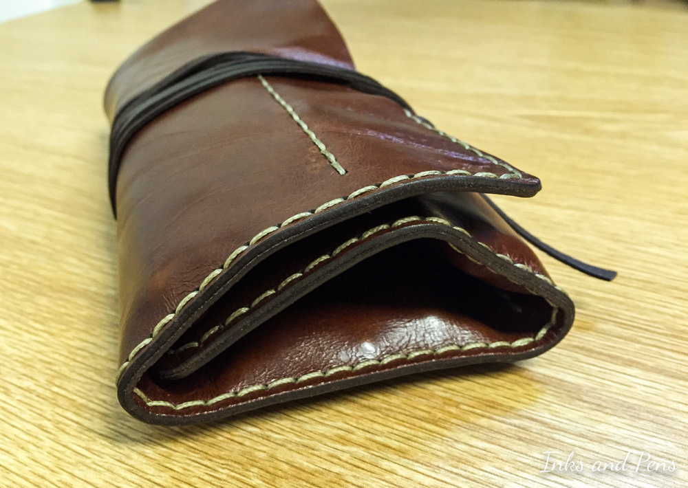 Handmade Leather Pen Roll - Galen Leather