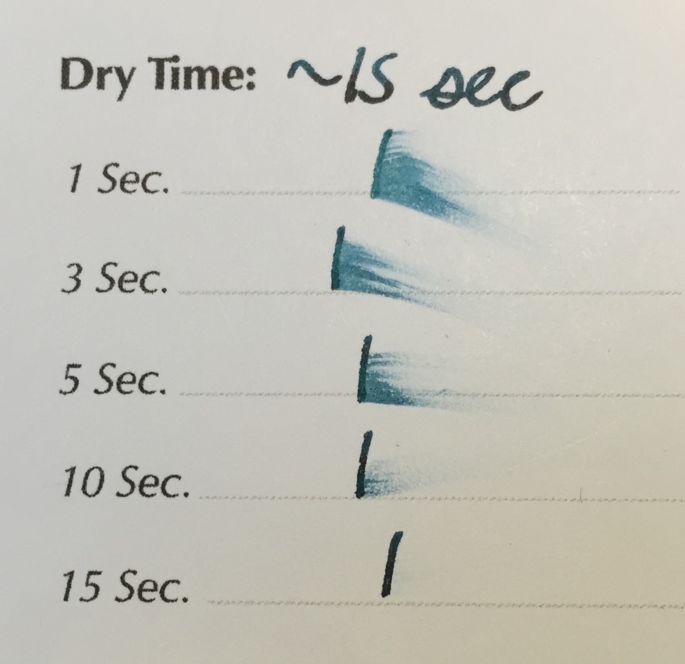 Dry Time